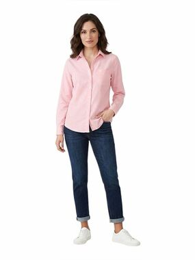 Vintage Blair Light Pink Button-Front Shirt